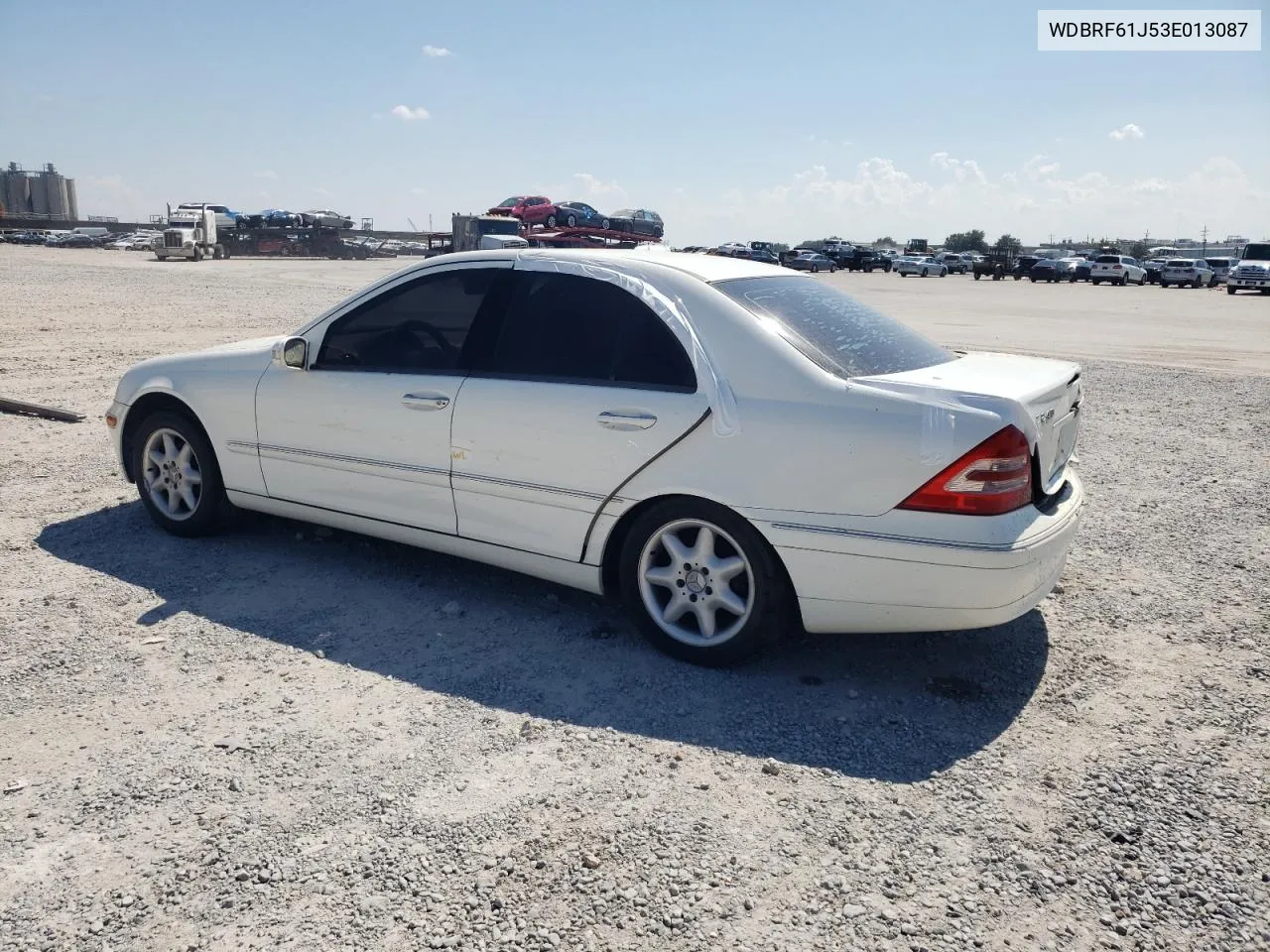 2003 Mercedes-Benz C 240 VIN: WDBRF61J53E013087 Lot: 71647844