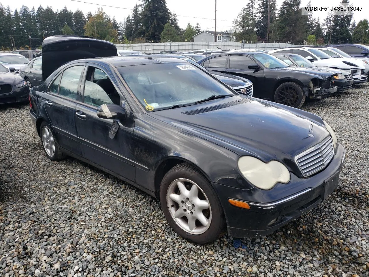 2003 Mercedes-Benz C 240 VIN: WDBRF61J43E013047 Lot: 72944684