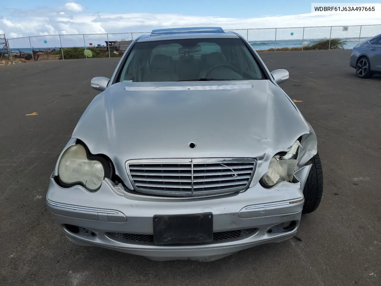 2003 Mercedes-Benz C 240 VIN: WDBRF61J63A497665 Lot: 73669904