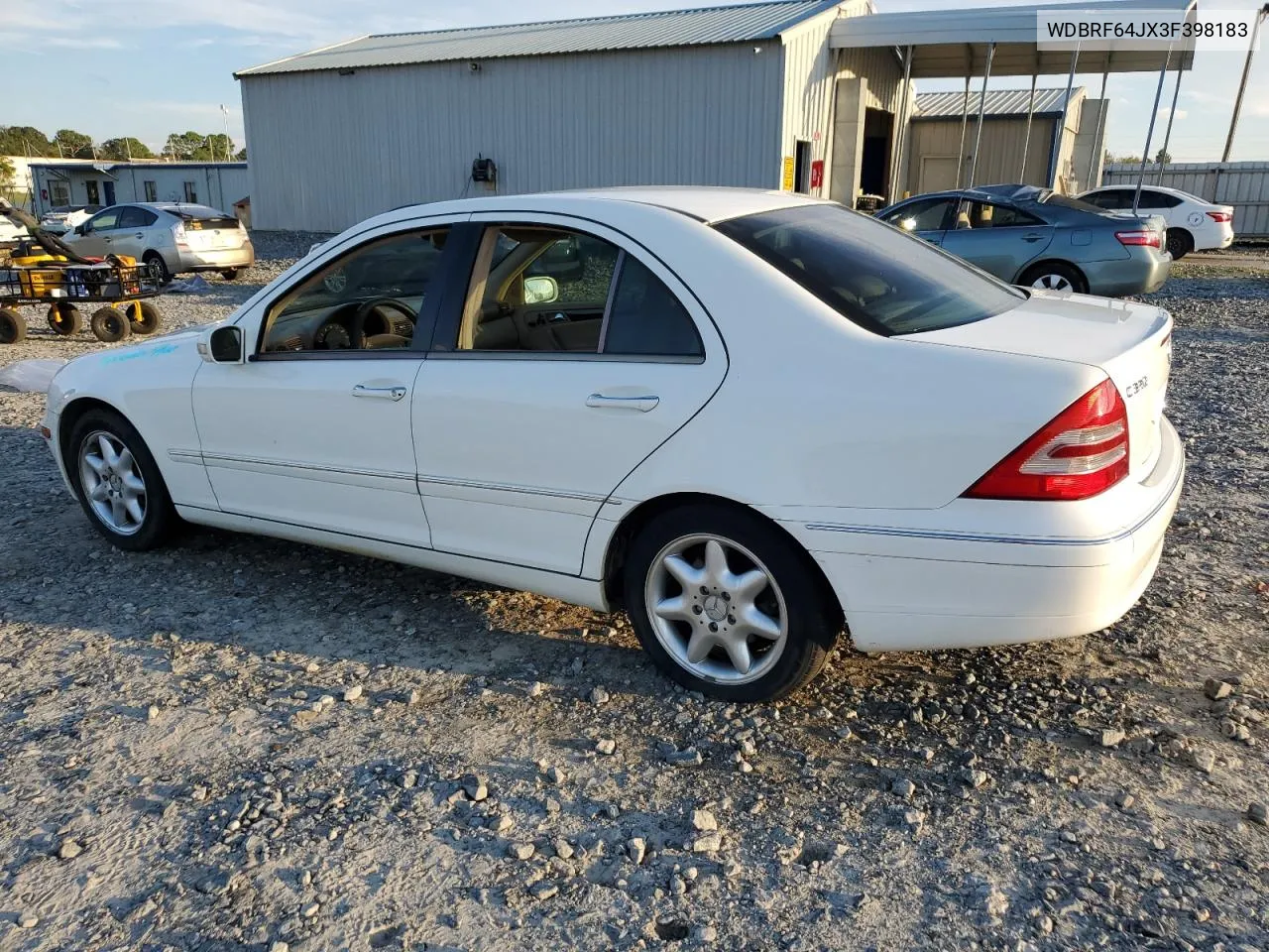 2003 Mercedes-Benz C 320 VIN: WDBRF64JX3F398183 Lot: 73837514