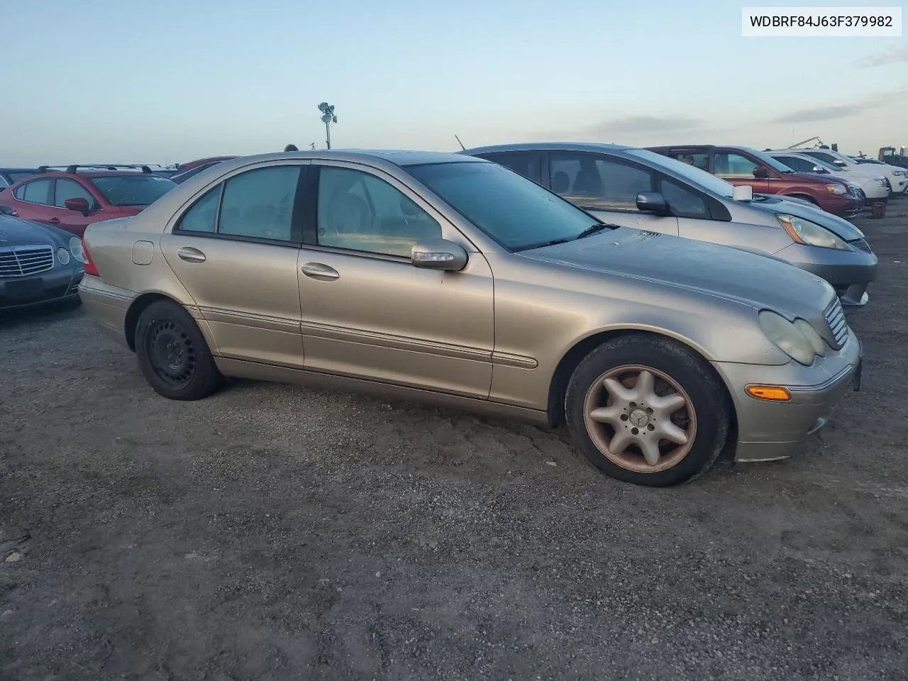 2003 Mercedes-Benz C 320 4Matic VIN: WDBRF84J63F379982 Lot: 75836544