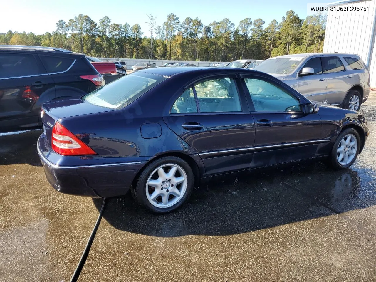 2003 Mercedes-Benz C 240 4Matic VIN: WDBRF81J63F395751 Lot: 78801684