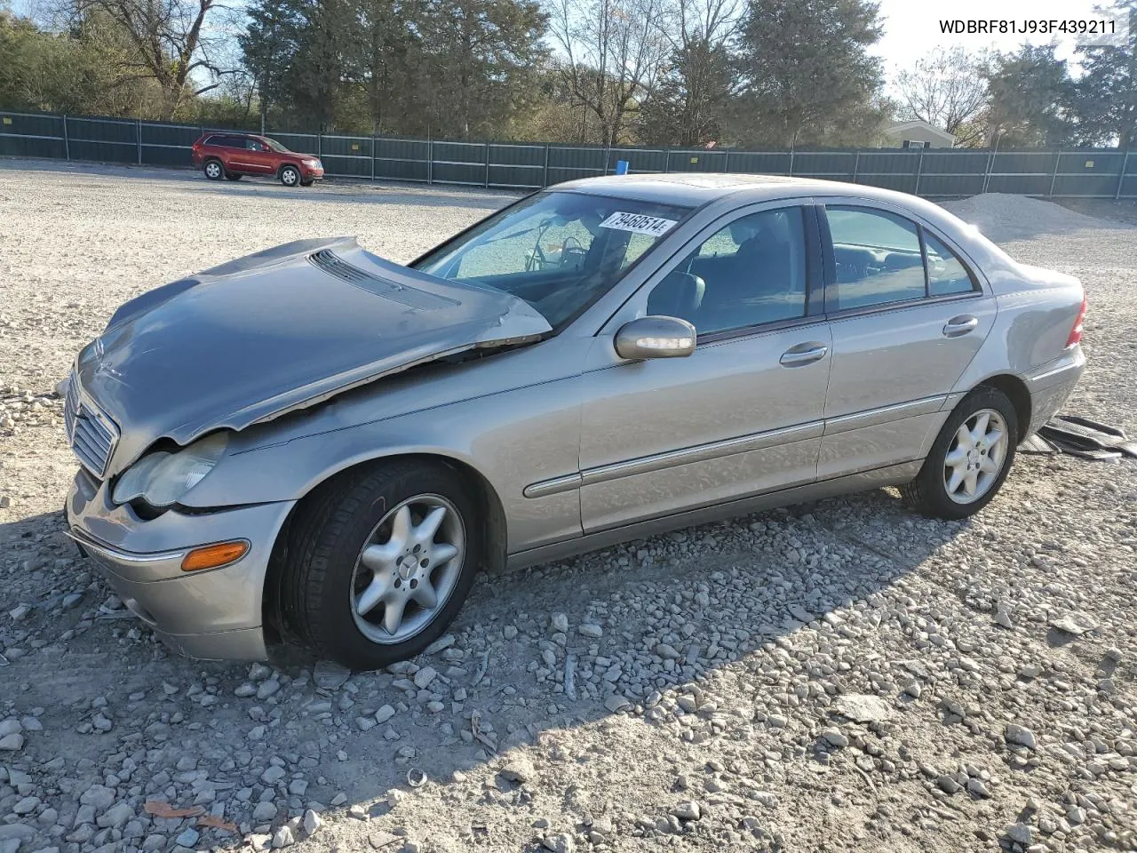 2003 Mercedes-Benz C 240 4Matic VIN: WDBRF81J93F439211 Lot: 79460514