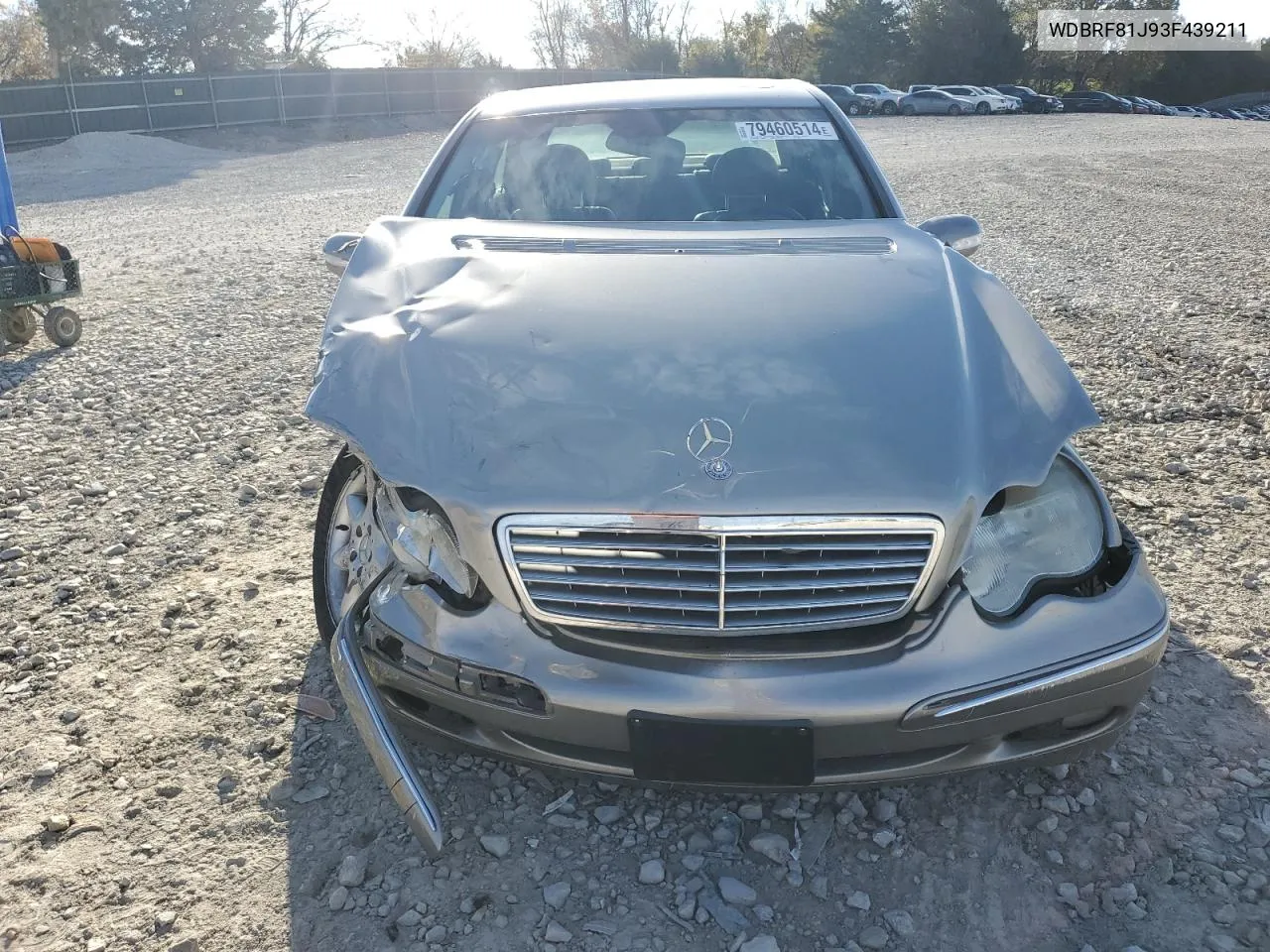 2003 Mercedes-Benz C 240 4Matic VIN: WDBRF81J93F439211 Lot: 79460514