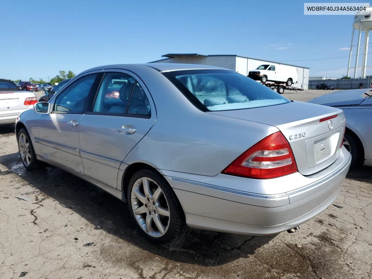 2004 Mercedes-Benz C 230K Sport Sedan VIN: WDBRF40J34A563404 Lot: 56598304