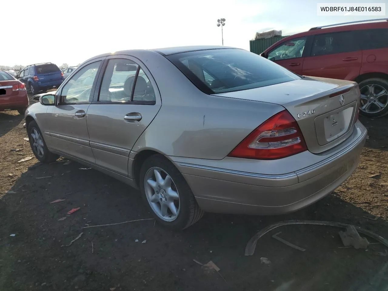 2004 Mercedes-Benz C 240 VIN: WDBRF61J84E016583 Lot: 63394244