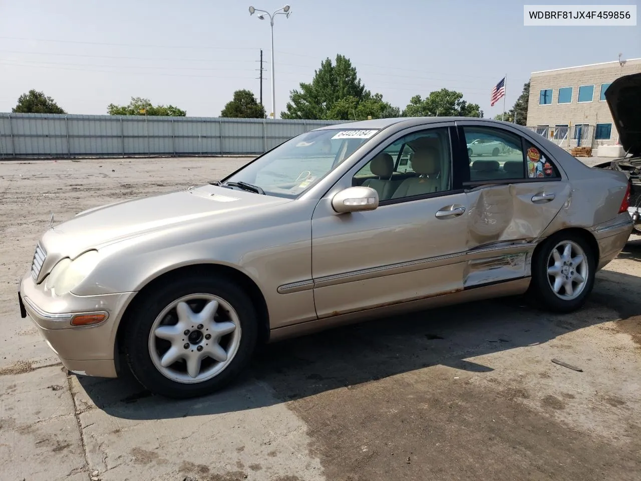 2004 Mercedes-Benz C 240 4Matic VIN: WDBRF81JX4F459856 Lot: 64423184