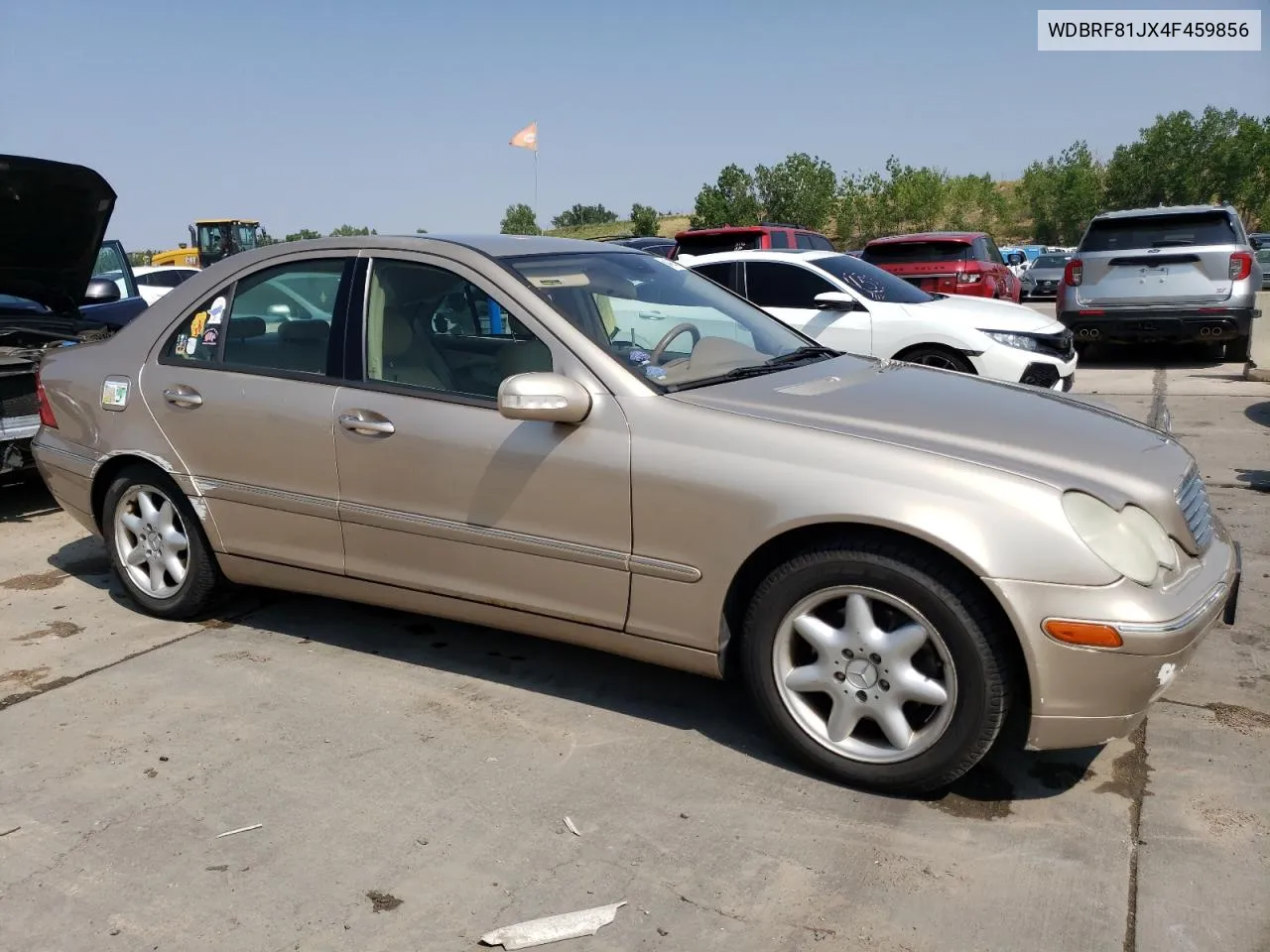 2004 Mercedes-Benz C 240 4Matic VIN: WDBRF81JX4F459856 Lot: 64423184