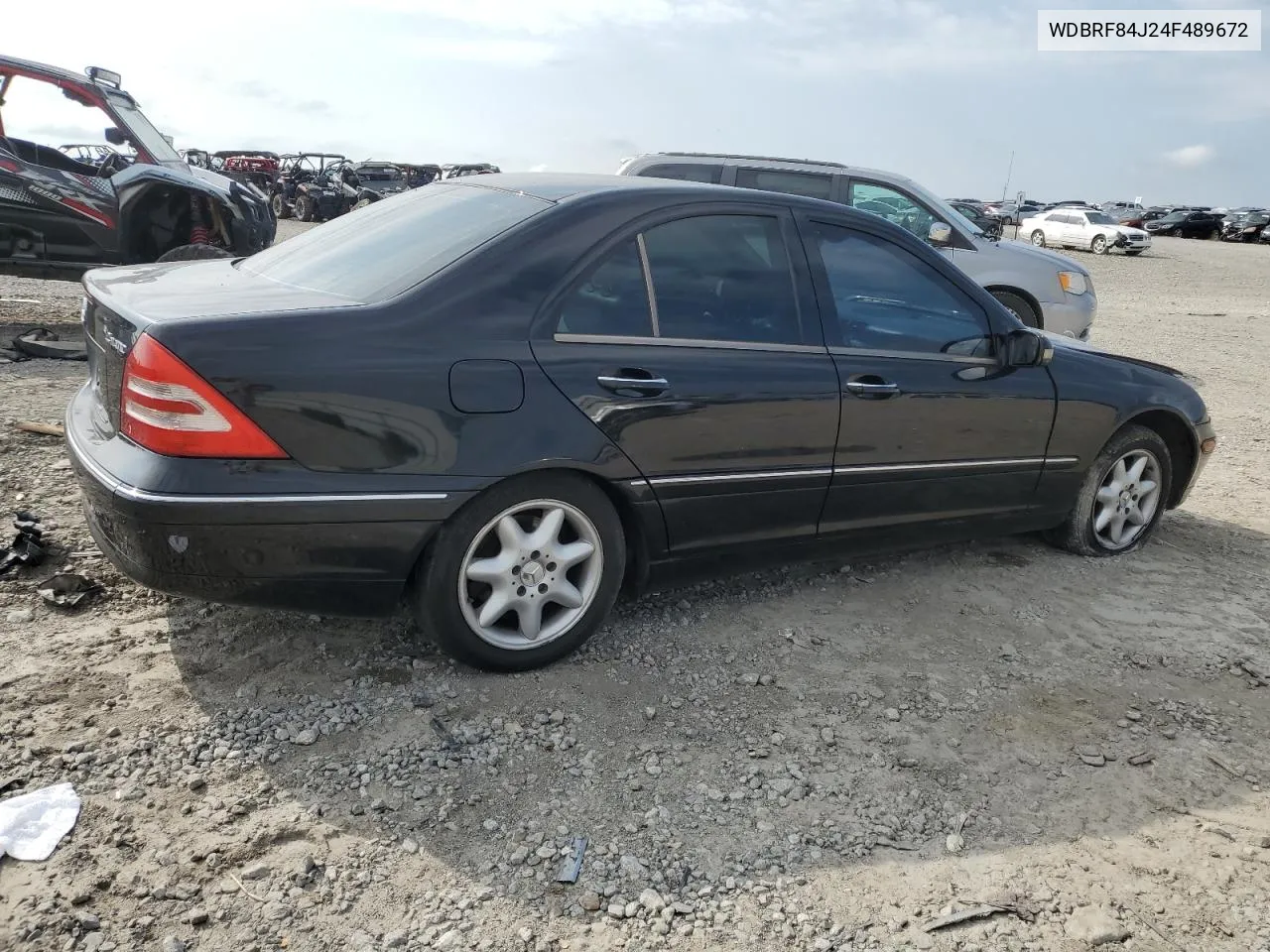 2004 Mercedes-Benz C 320 4Matic VIN: WDBRF84J24F489672 Lot: 66412054