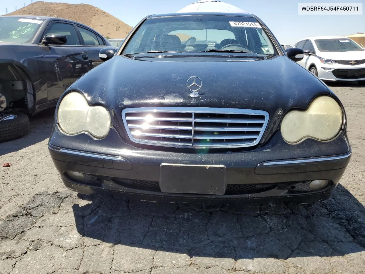 2004 Mercedes-Benz C 320 VIN: WDBRF64J54F450711 Lot: 67321614