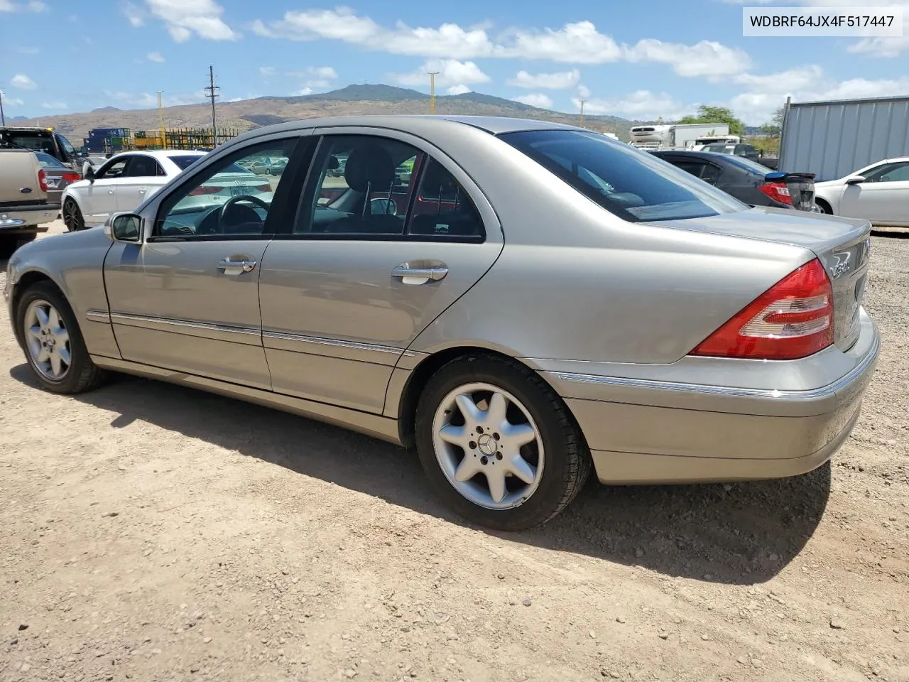 2004 Mercedes-Benz C 320 VIN: WDBRF64JX4F517447 Lot: 67980214