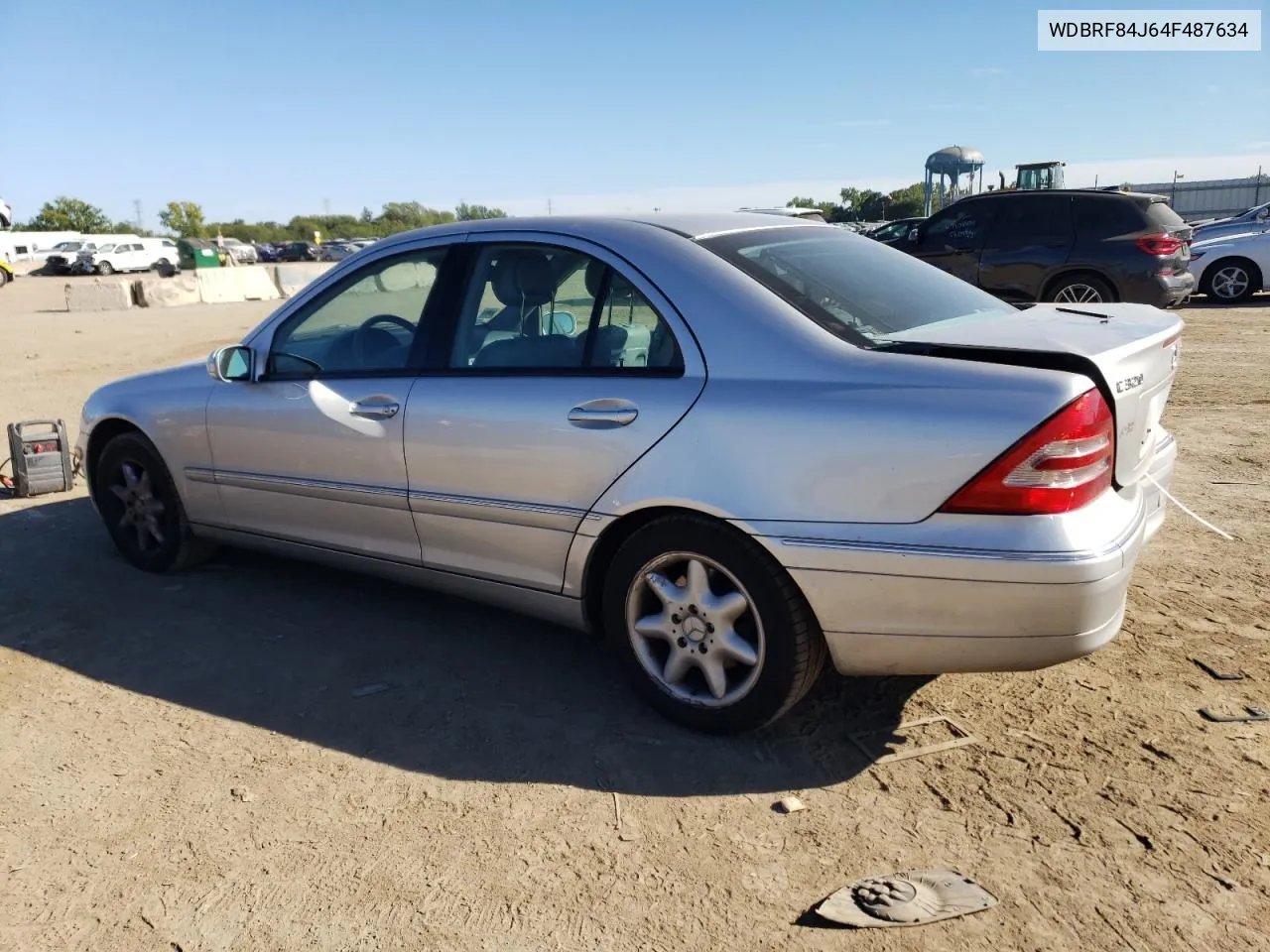 2004 Mercedes-Benz C 320 4Matic VIN: WDBRF84J64F487634 Lot: 69869064