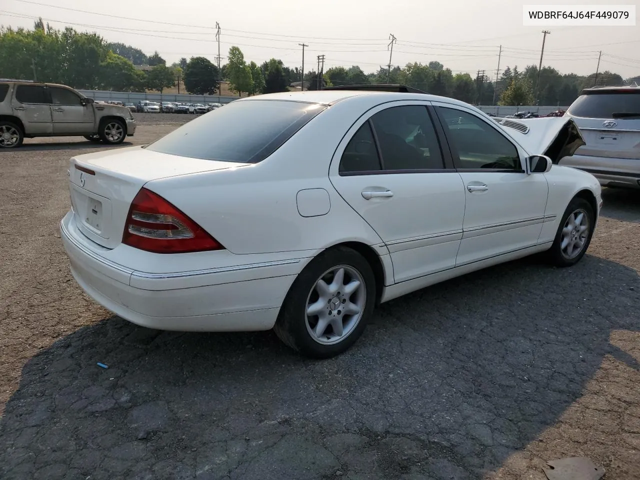 2004 Mercedes-Benz C 320 VIN: WDBRF64J64F449079 Lot: 70637514