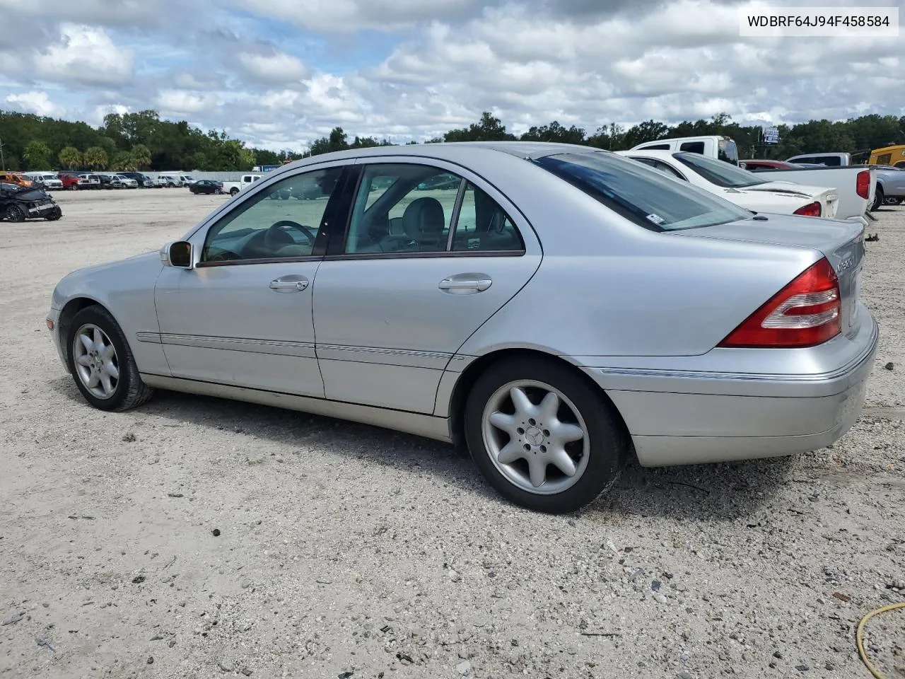 2004 Mercedes-Benz C 320 VIN: WDBRF64J94F458584 Lot: 71086584