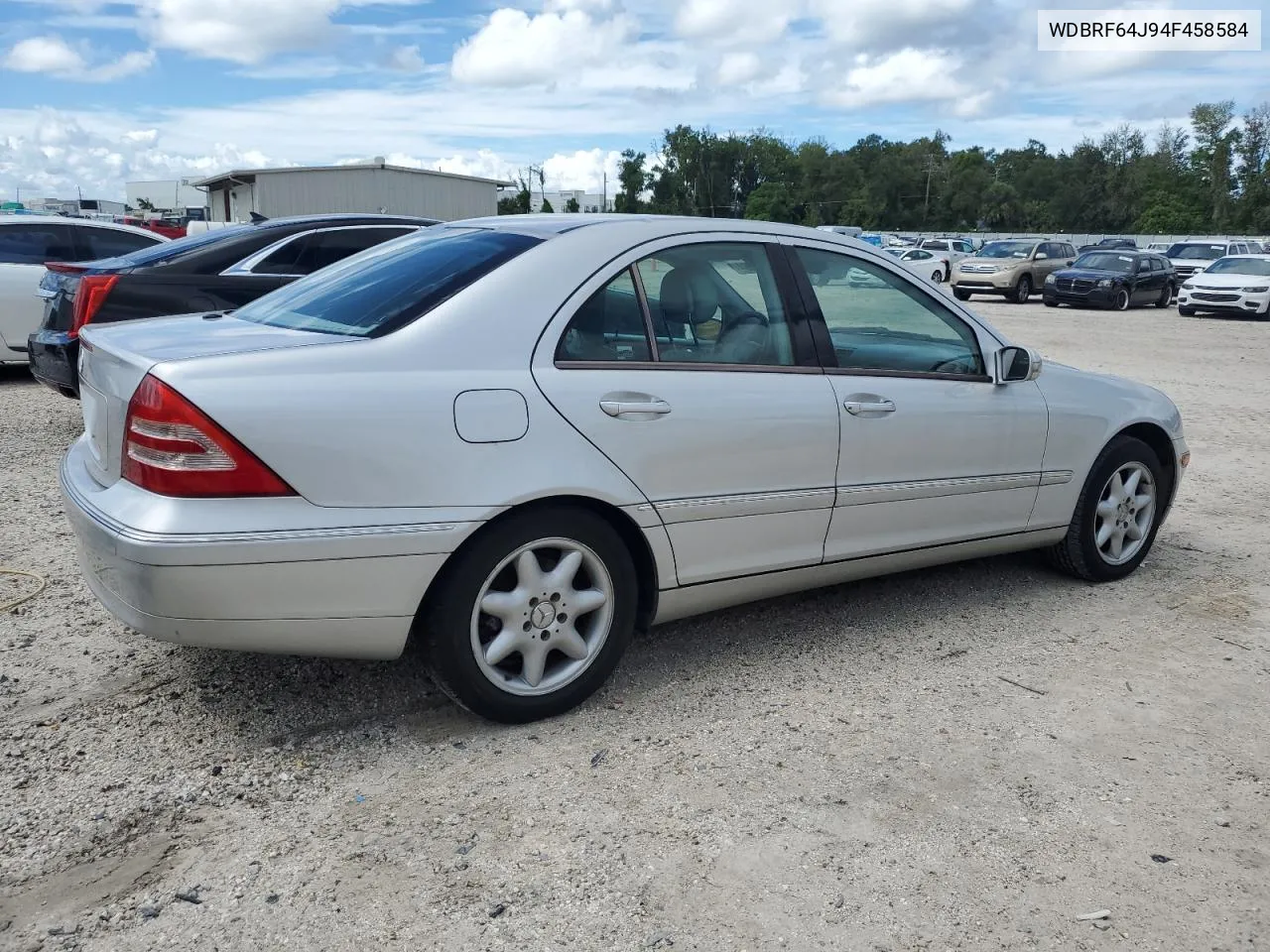 2004 Mercedes-Benz C 320 VIN: WDBRF64J94F458584 Lot: 71086584