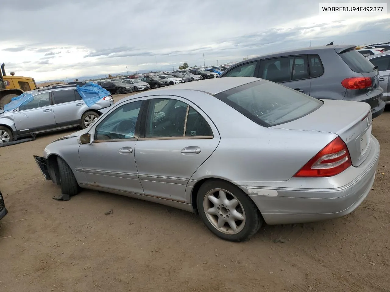 2004 Mercedes-Benz C 240 4Matic VIN: WDBRF81J94F492377 Lot: 72008464