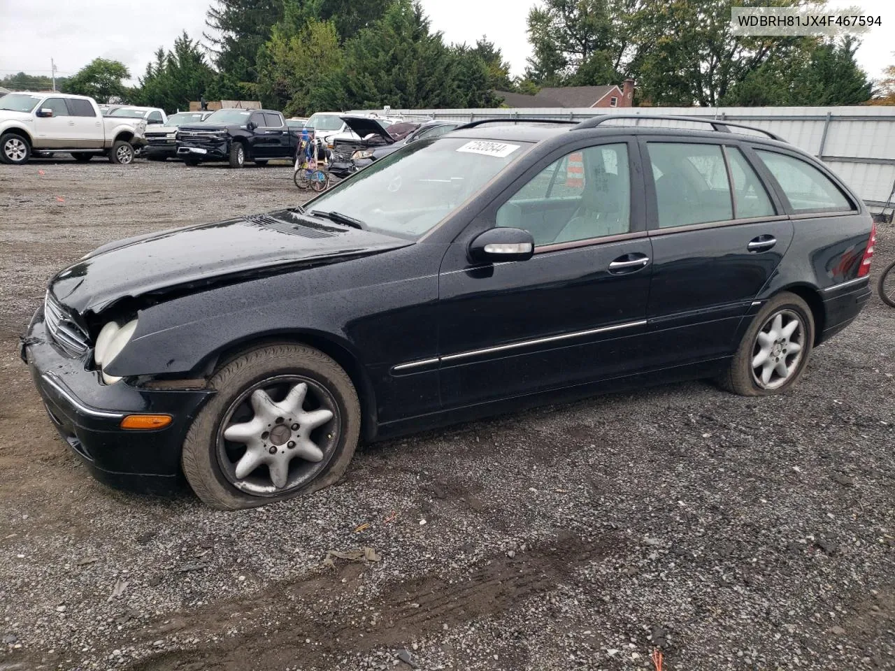 2004 Mercedes-Benz C 240 Sportwagon 4Matic VIN: WDBRH81JX4F467594 Lot: 72511224