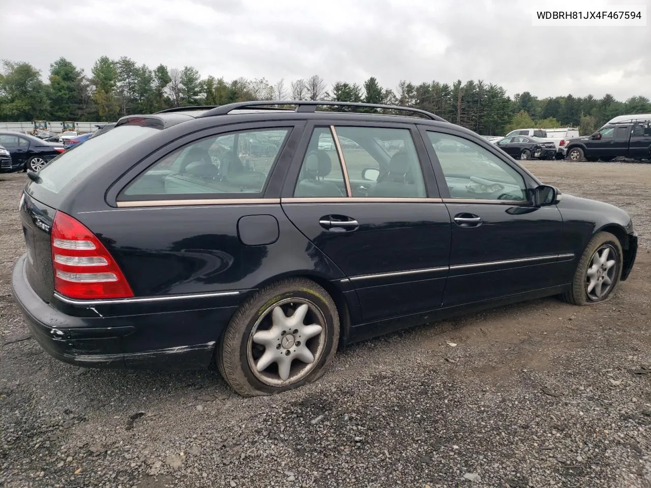 2004 Mercedes-Benz C 240 Sportwagon 4Matic VIN: WDBRH81JX4F467594 Lot: 72511224