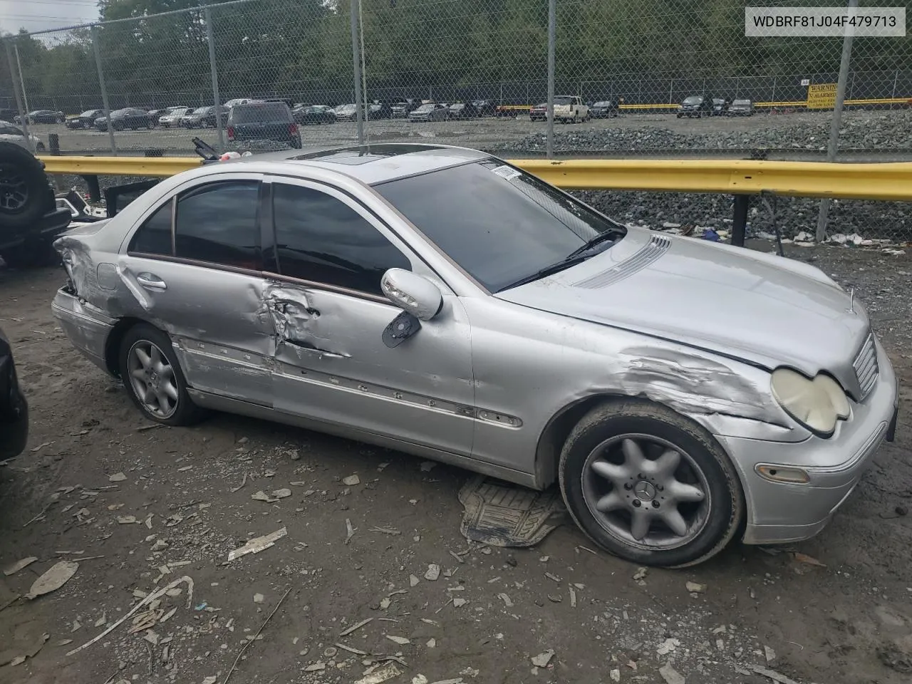 2004 Mercedes-Benz C 240 4Matic VIN: WDBRF81J04F479713 Lot: 72806614