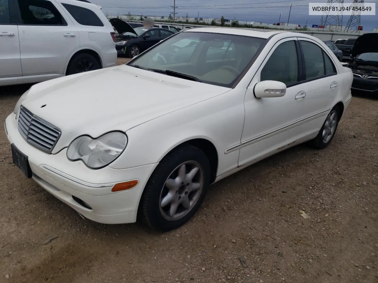 2004 Mercedes-Benz C 240 4Matic VIN: WDBRF81J94F454549 Lot: 73110334