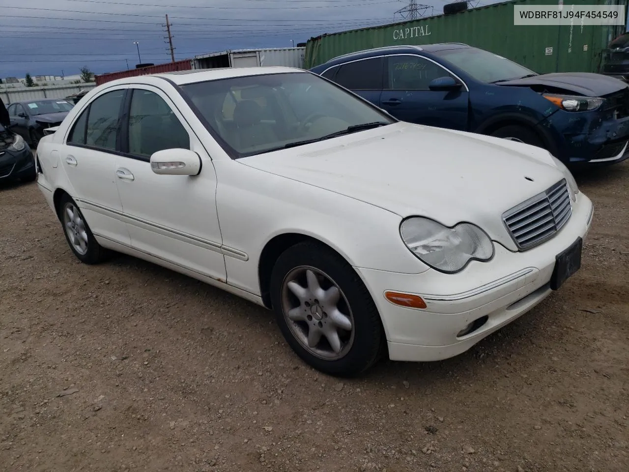 2004 Mercedes-Benz C 240 4Matic VIN: WDBRF81J94F454549 Lot: 73110334