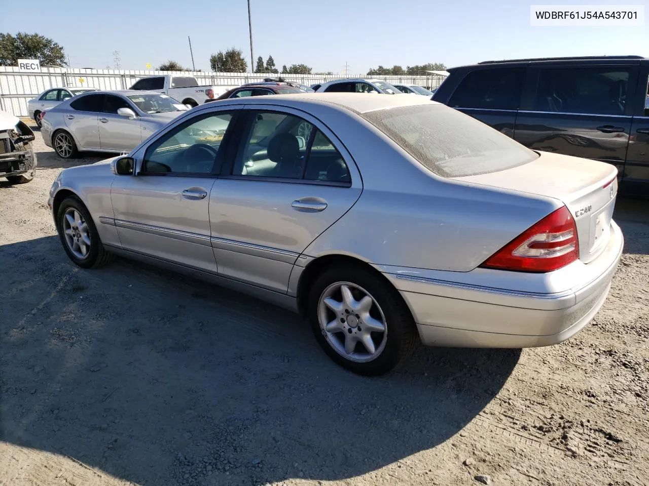 2004 Mercedes-Benz C 240 VIN: WDBRF61J54A543701 Lot: 73606644