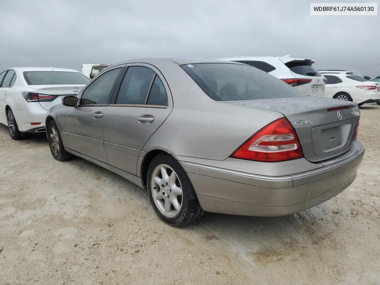 2004 Mercedes-Benz C 240 VIN: WDBRF61J74A560130 Lot: 74527194