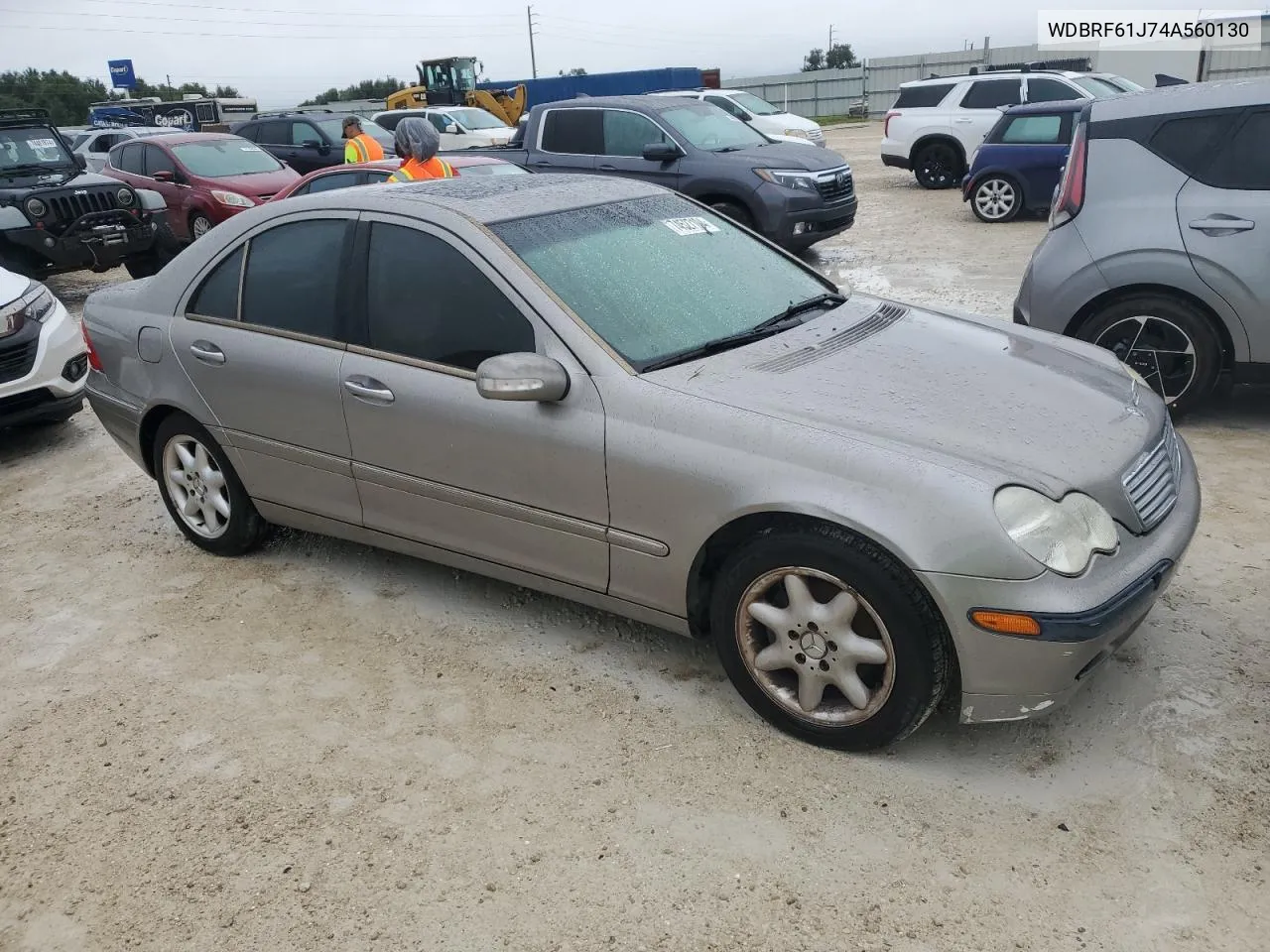 2004 Mercedes-Benz C 240 VIN: WDBRF61J74A560130 Lot: 74527194