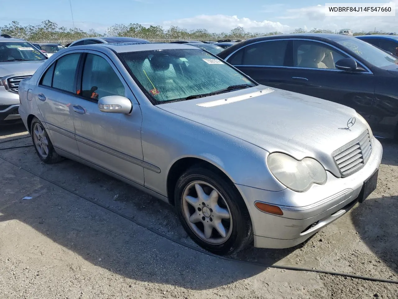 2004 Mercedes-Benz C 320 4Matic VIN: WDBRF84J14F547660 Lot: 75061074