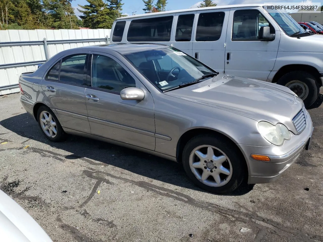 2004 Mercedes-Benz C 320 VIN: WDBRF64J54F538237 Lot: 75284944