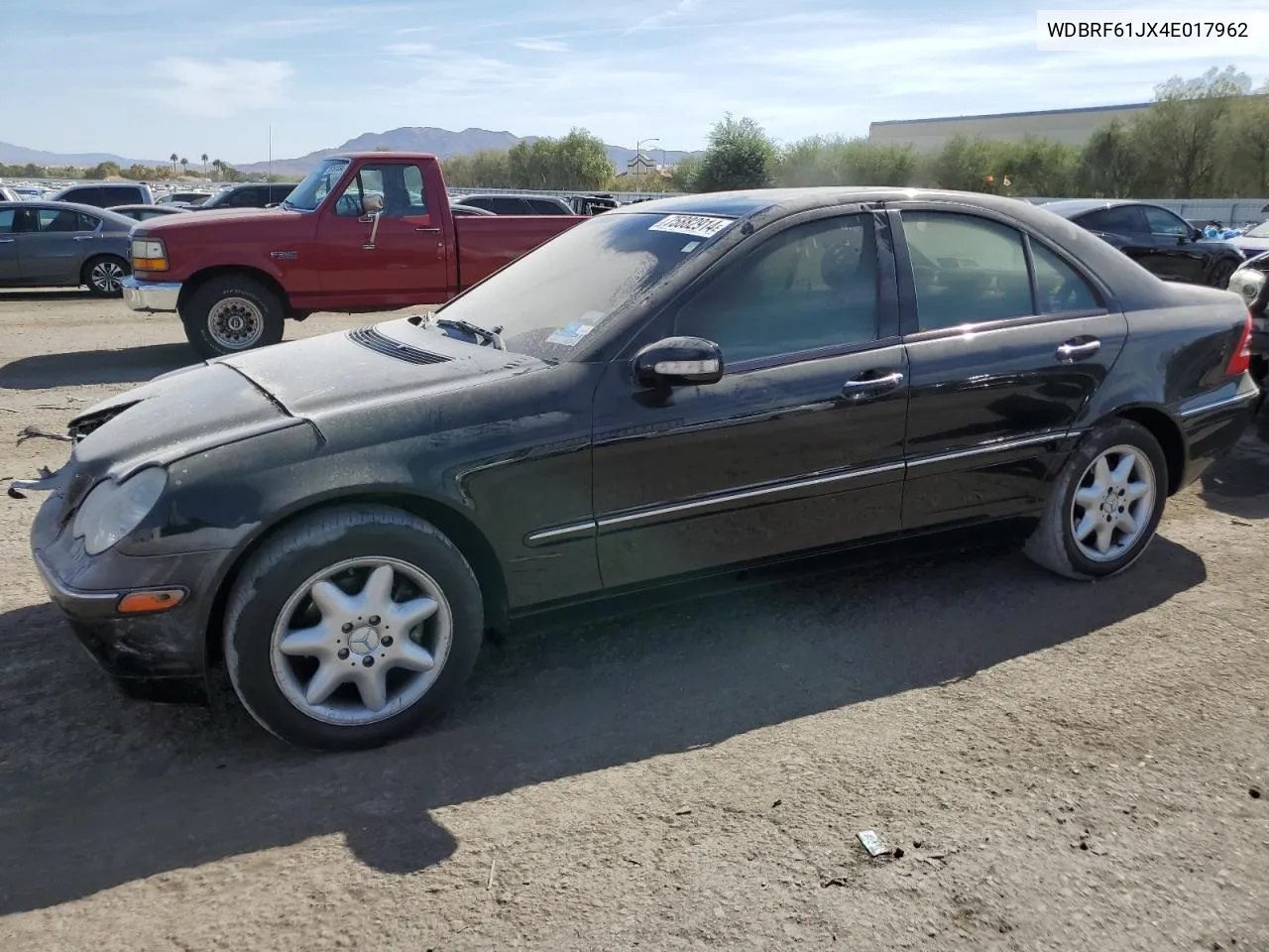 2004 Mercedes-Benz C 240 VIN: WDBRF61JX4E017962 Lot: 75882914