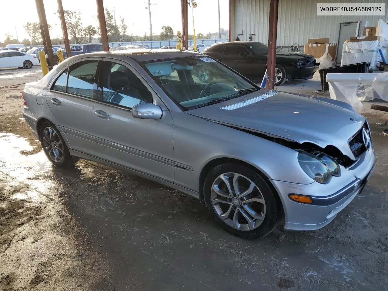 2004 Mercedes-Benz C 230K Sport Sedan VIN: WDBRF40J54A589129 Lot: 76540054