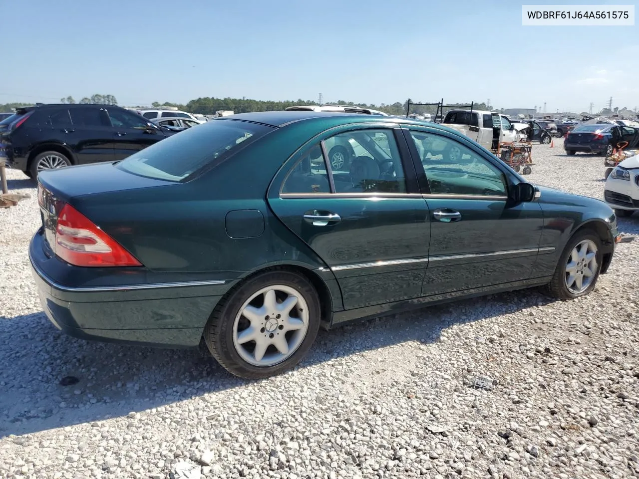 2004 Mercedes-Benz C 240 VIN: WDBRF61J64A561575 Lot: 76894794