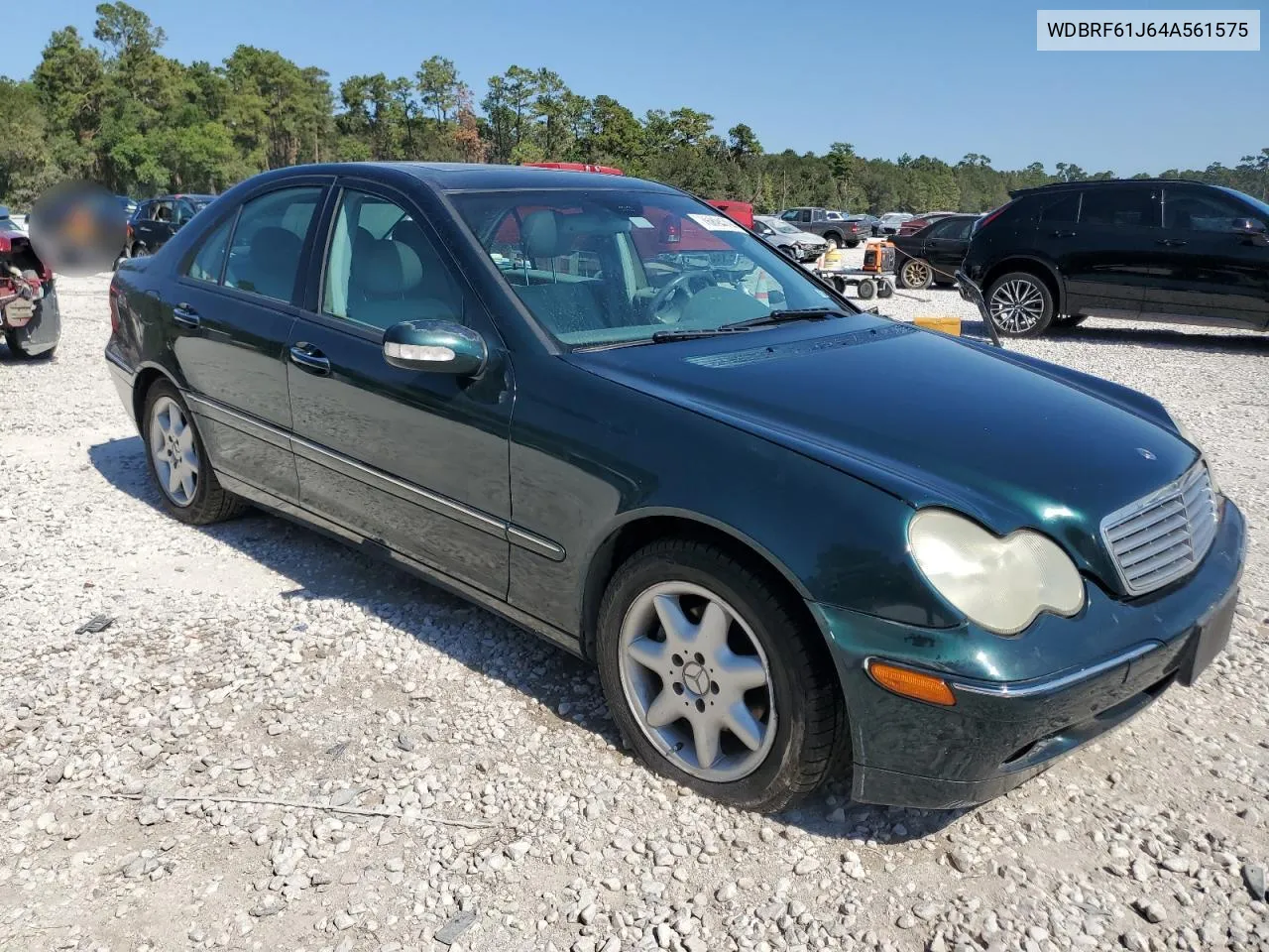 2004 Mercedes-Benz C 240 VIN: WDBRF61J64A561575 Lot: 76894794