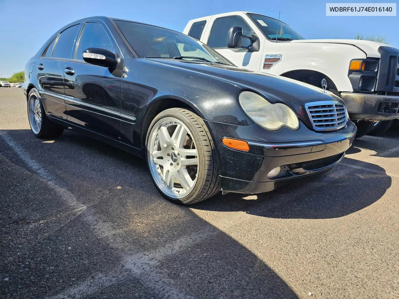 2004 Mercedes-Benz C 240 VIN: WDBRF61J74E016140 Lot: 79581364