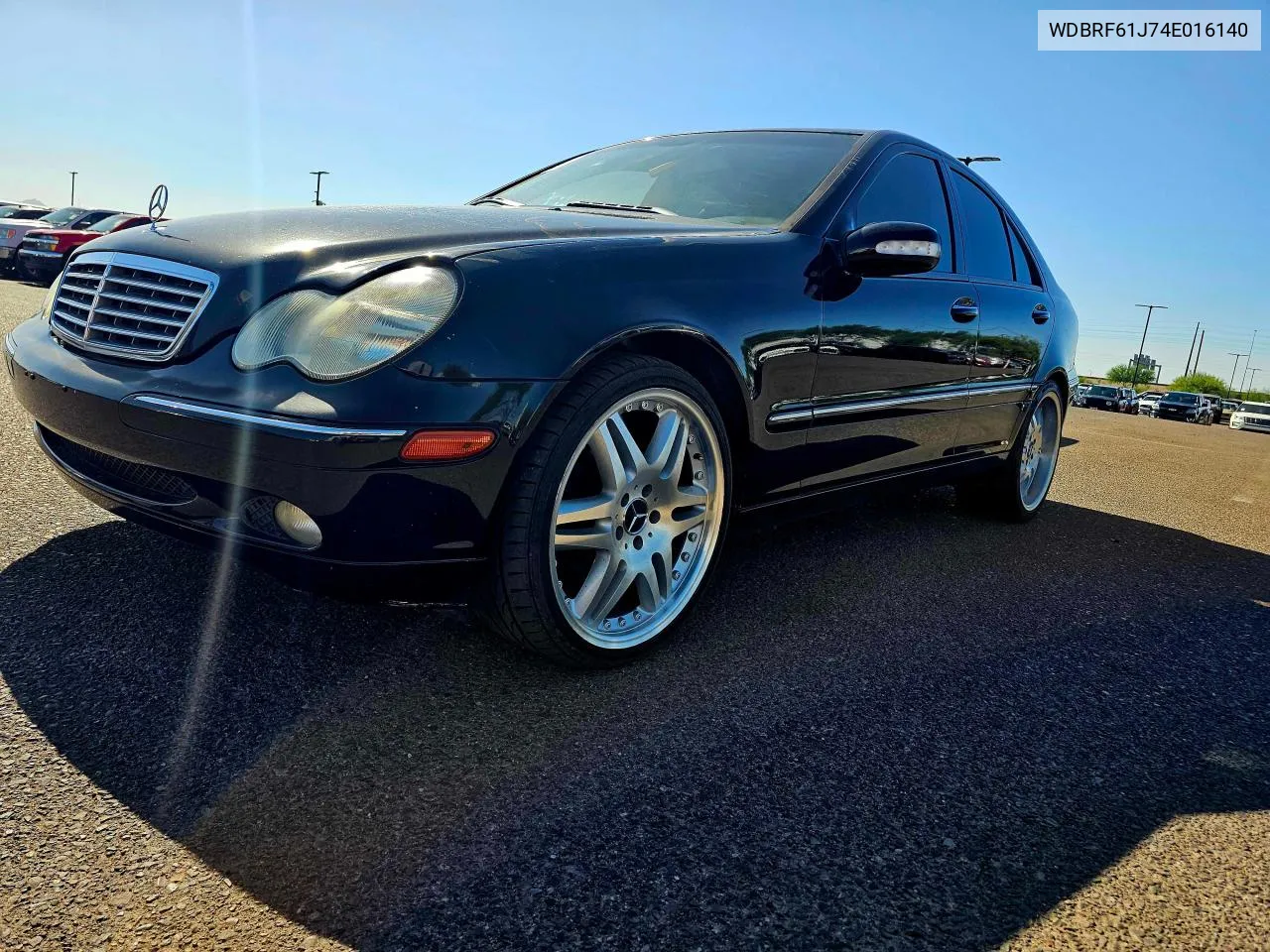 2004 Mercedes-Benz C 240 VIN: WDBRF61J74E016140 Lot: 79581364