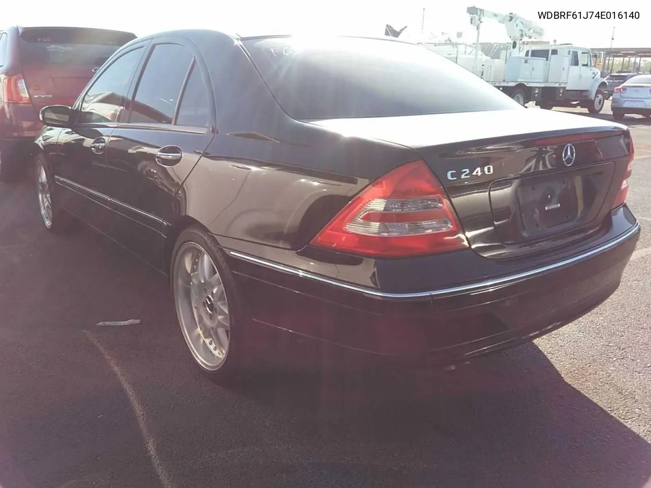 2004 Mercedes-Benz C 240 VIN: WDBRF61J74E016140 Lot: 79581364