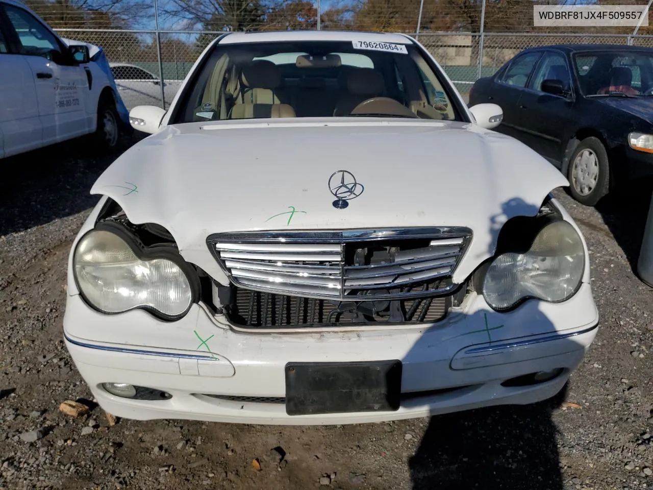 2004 Mercedes-Benz C 240 4Matic VIN: WDBRF81JX4F509557 Lot: 79620864