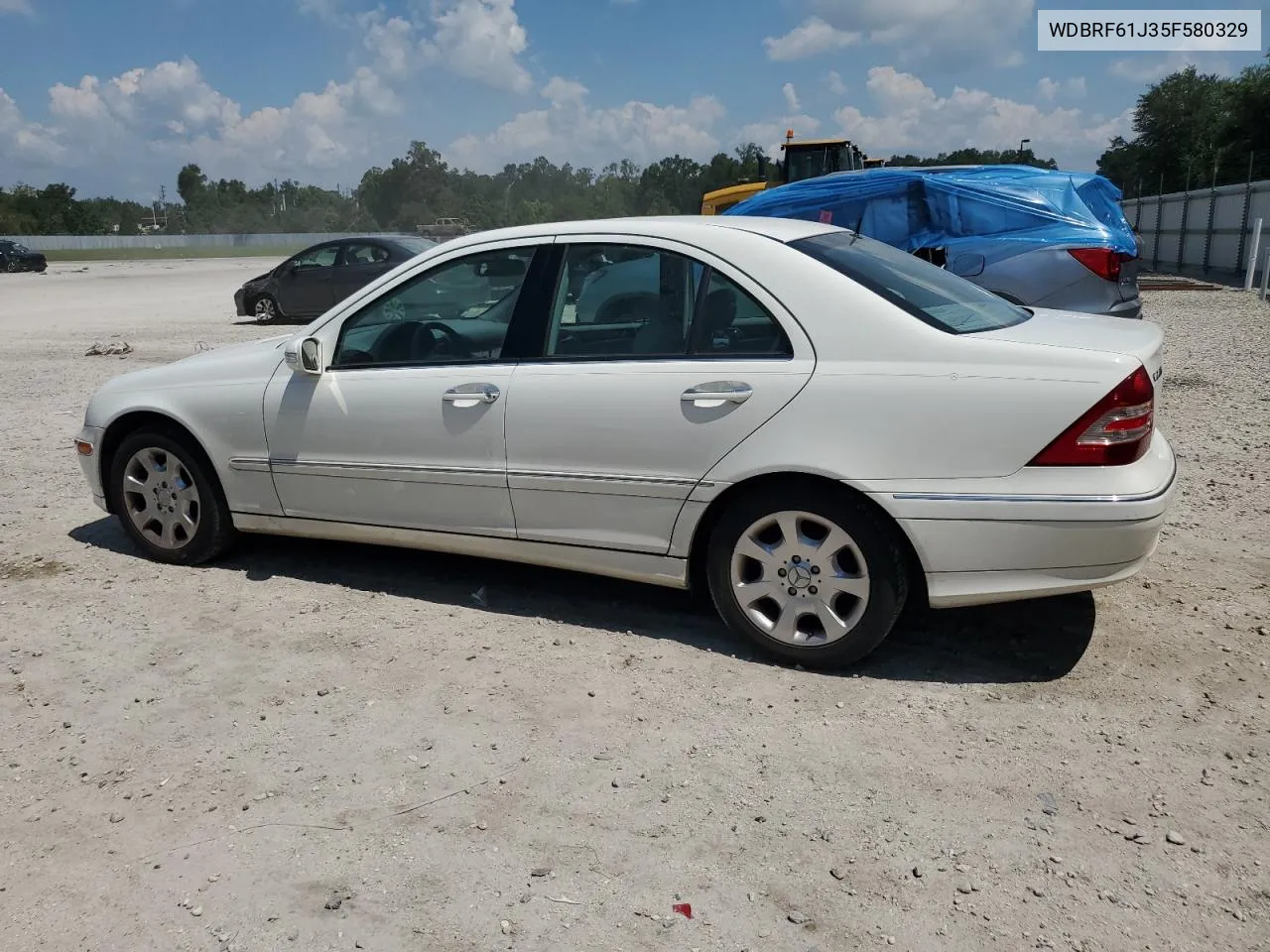 2005 Mercedes-Benz C 240 VIN: WDBRF61J35F580329 Lot: 65527144