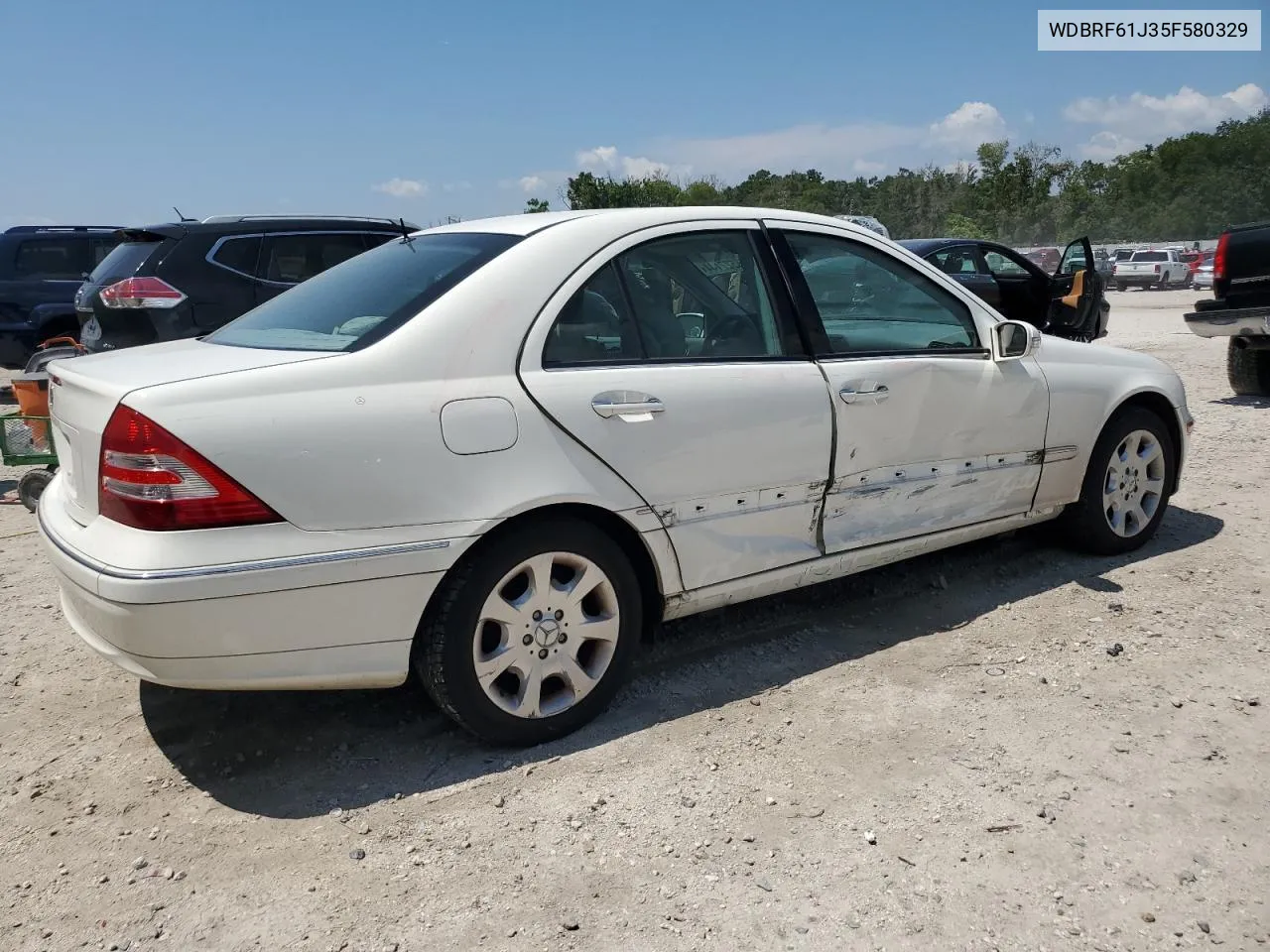 2005 Mercedes-Benz C 240 VIN: WDBRF61J35F580329 Lot: 65527144