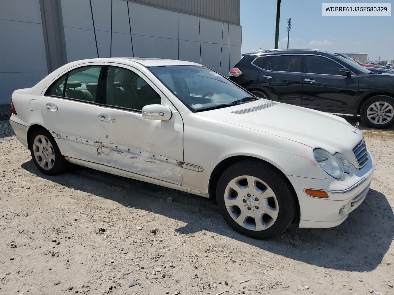 2005 Mercedes-Benz C 240 VIN: WDBRF61J35F580329 Lot: 65527144