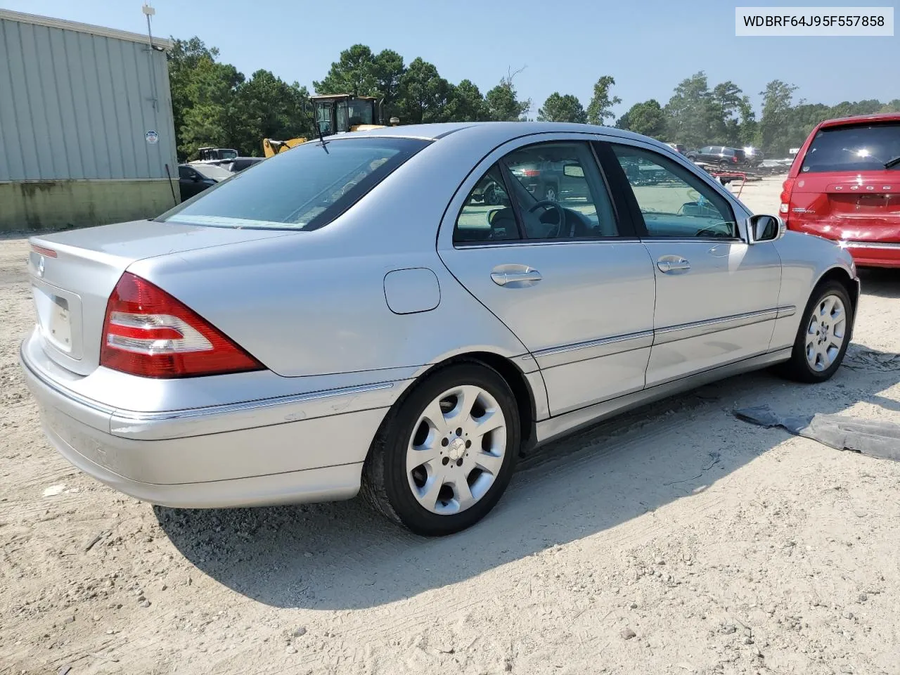 2005 Mercedes-Benz C 320 VIN: WDBRF64J95F557858 Lot: 68310604