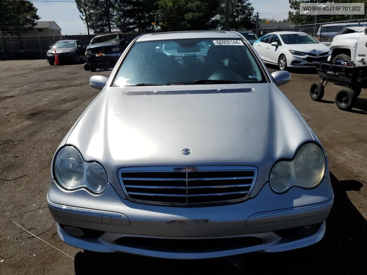 2005 Mercedes-Benz C 230K Sport Sedan VIN: WDBRF40J15F701302 Lot: 68902144