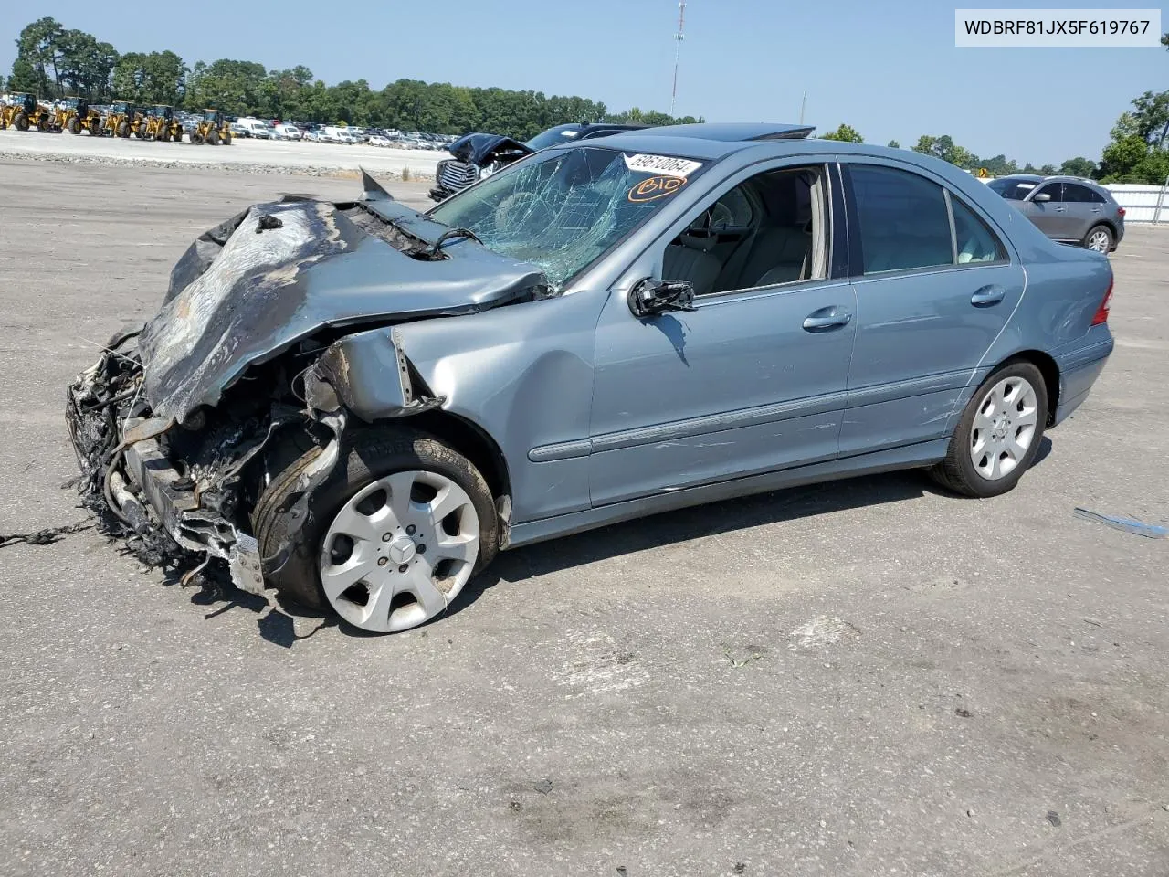 2005 Mercedes-Benz C 240 4Matic VIN: WDBRF81JX5F619767 Lot: 69610064