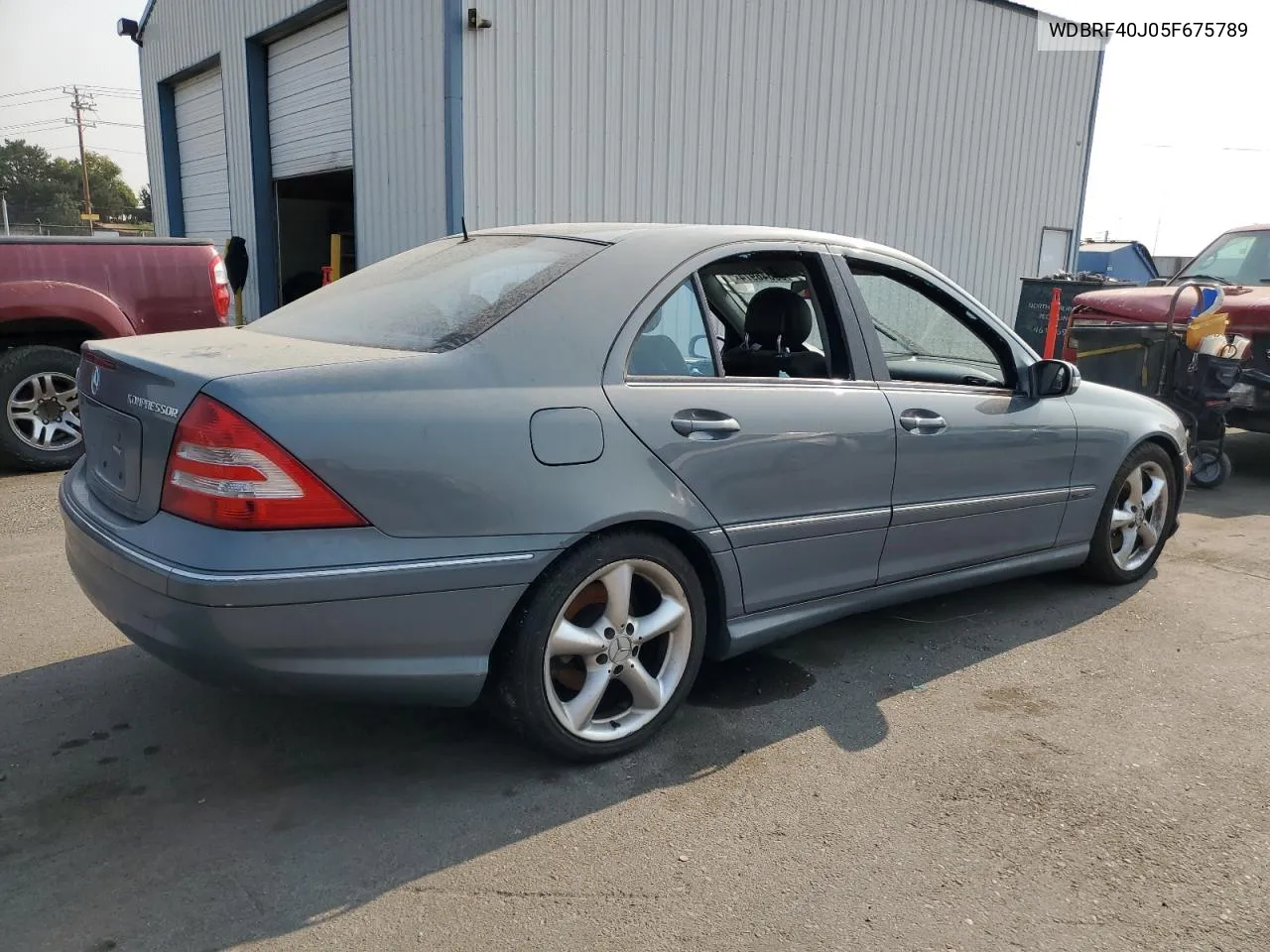 2005 Mercedes-Benz C 230K Sport Sedan VIN: WDBRF40J05F675789 Lot: 69846974