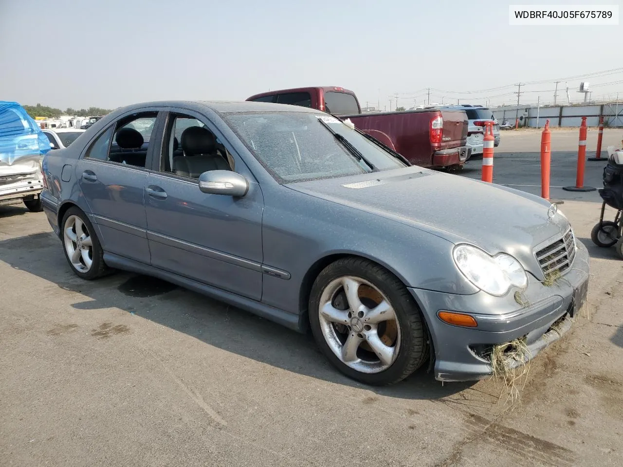 2005 Mercedes-Benz C 230K Sport Sedan VIN: WDBRF40J05F675789 Lot: 69846974