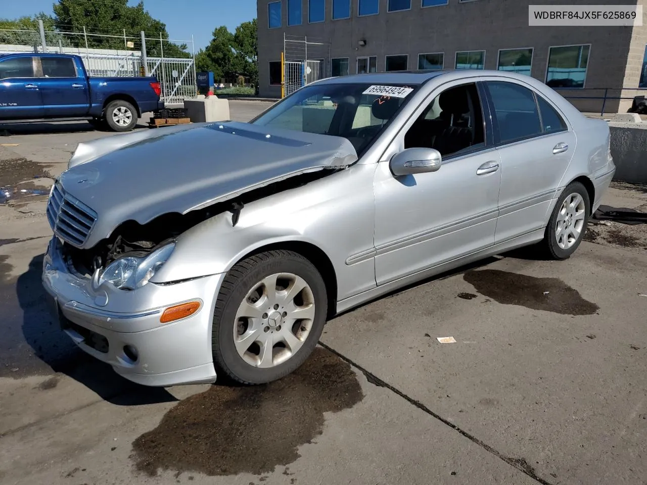 2005 Mercedes-Benz C 320 4Matic VIN: WDBRF84JX5F625869 Lot: 69964924