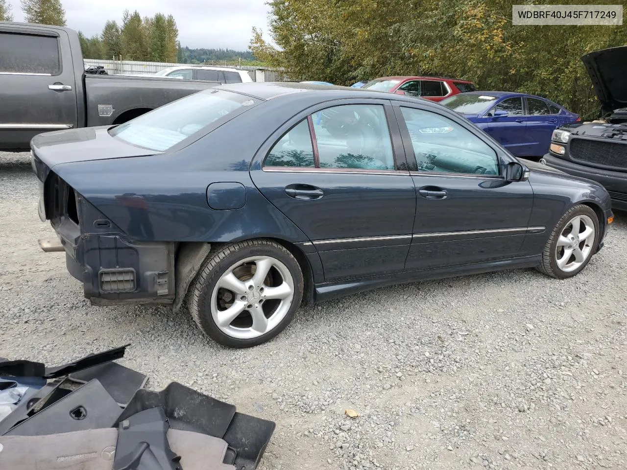 2005 Mercedes-Benz C 230K Sport Sedan VIN: WDBRF40J45F717249 Lot: 70659784