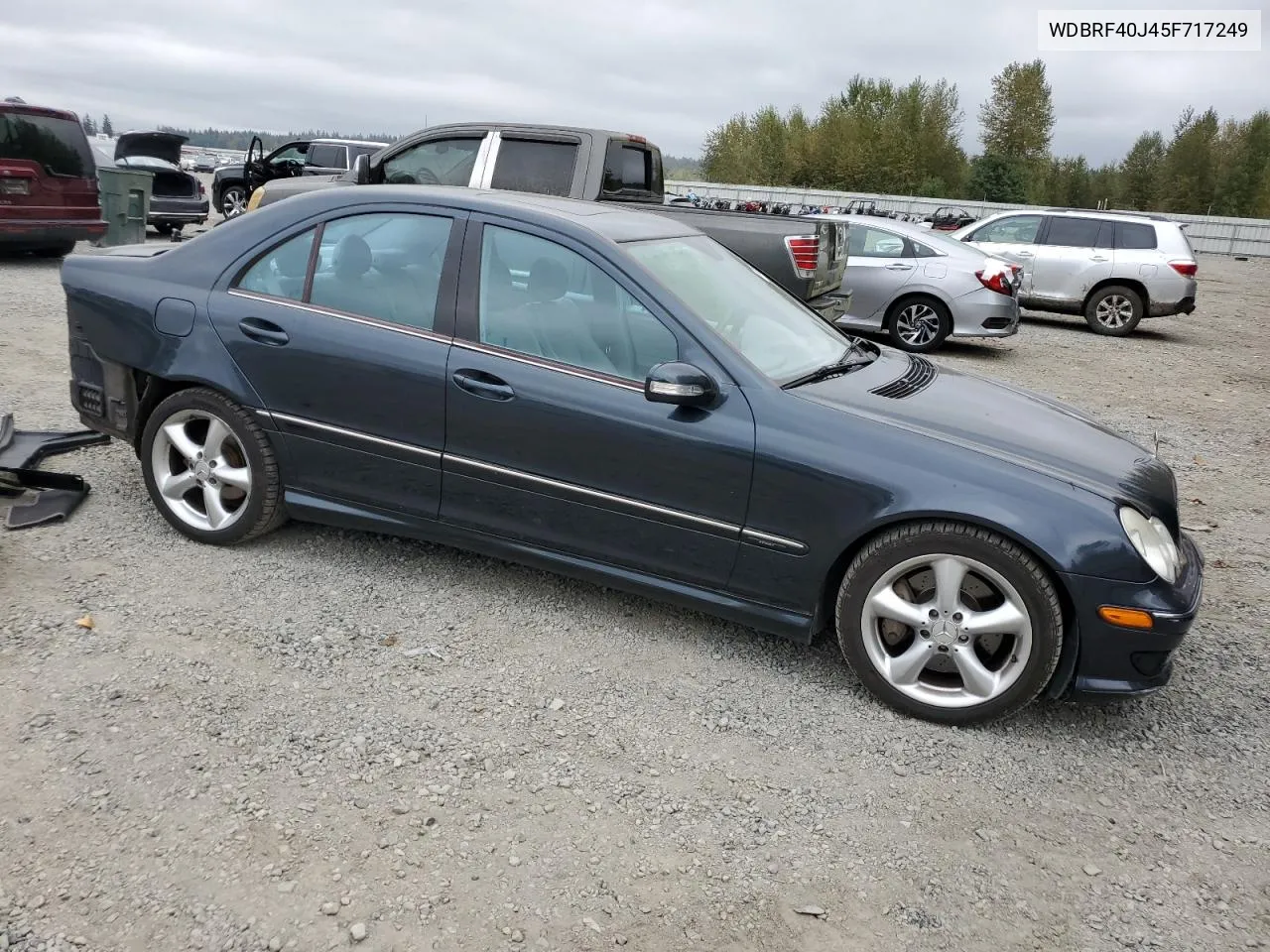 2005 Mercedes-Benz C 230K Sport Sedan VIN: WDBRF40J45F717249 Lot: 70659784