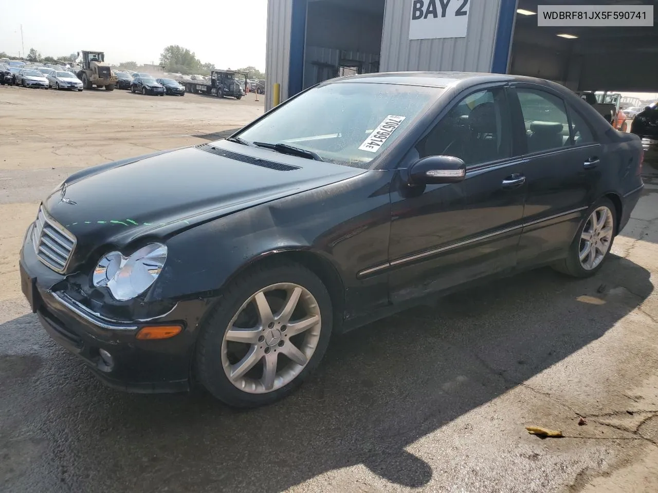 2005 Mercedes-Benz C 240 4Matic VIN: WDBRF81JX5F590741 Lot: 70679914